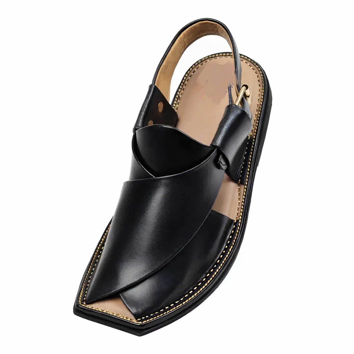 T shape Leather Chappal
